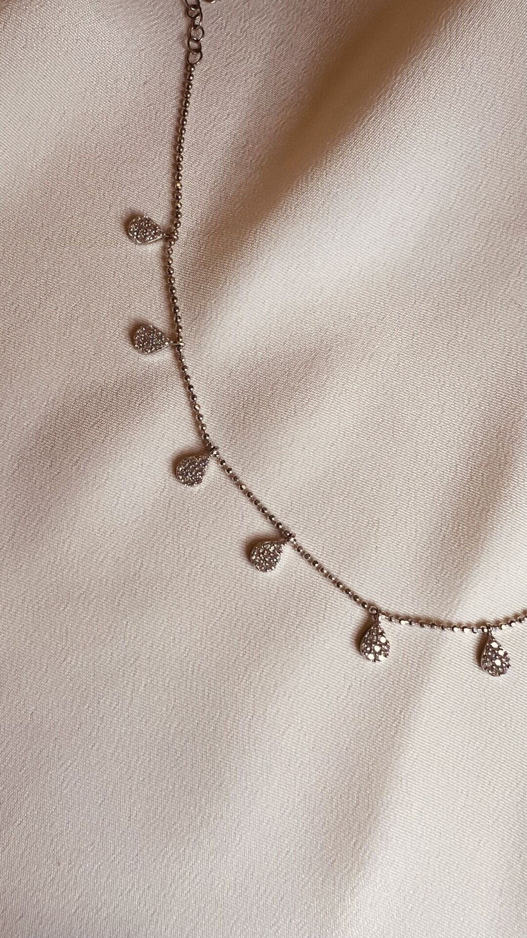 Swarovski Damla Taşlı 925 Ayar Gümüş Halhal