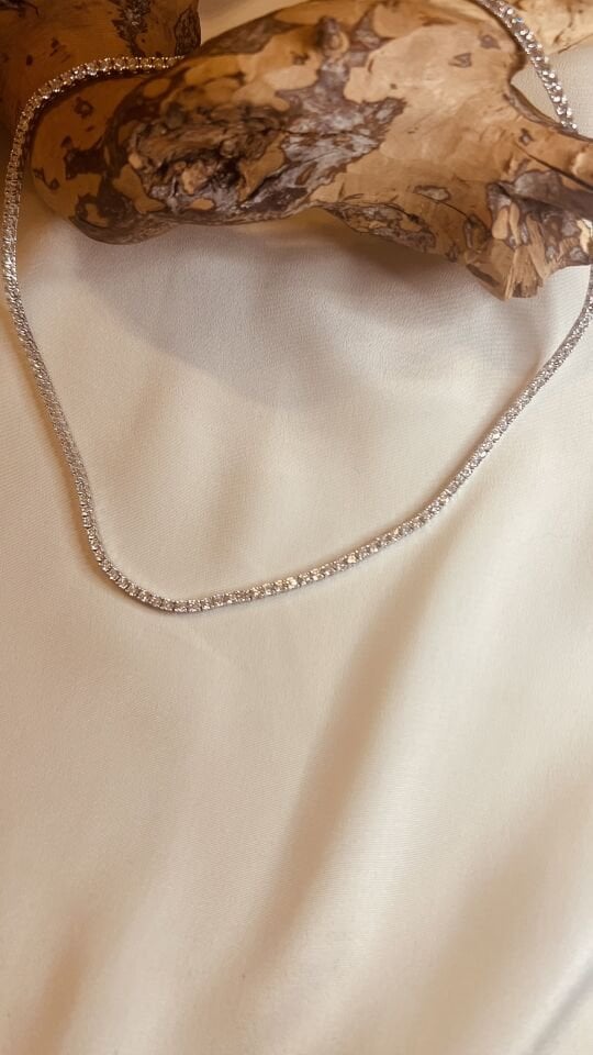 Su Yolu 925 Ayar Gümüş Kolye