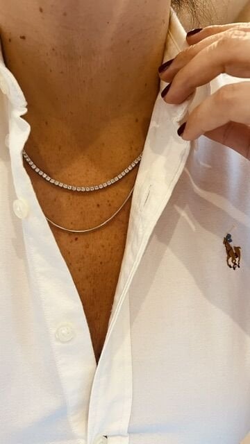 Su Yolu 925 Ayar Gümüş Kolye