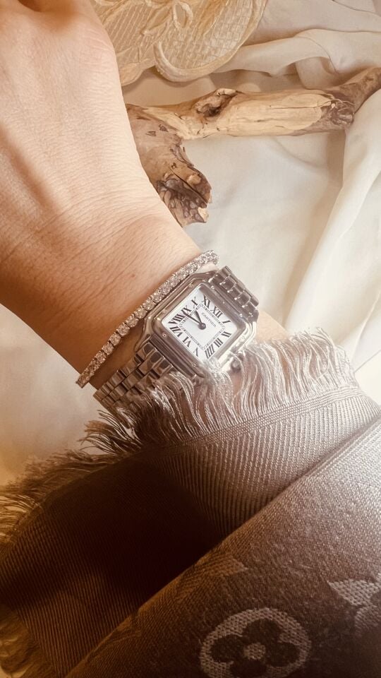 3,5 MM  925 Ayar Gümüş Su Yolu Bİleklik