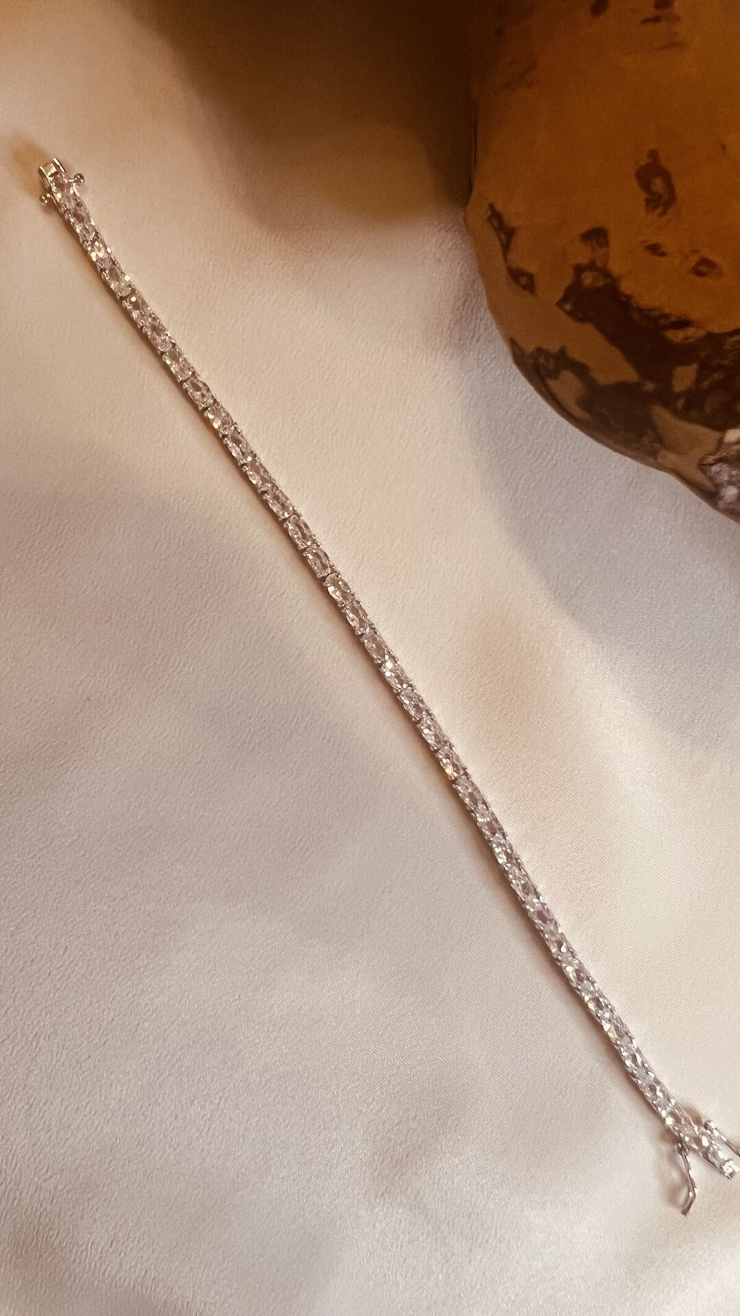 Badem Form 925 Ayar Su Yolu Bileklik