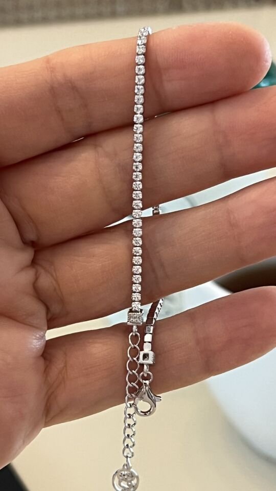 925 Ayar Gümüş Uzatmalı Su Yolu