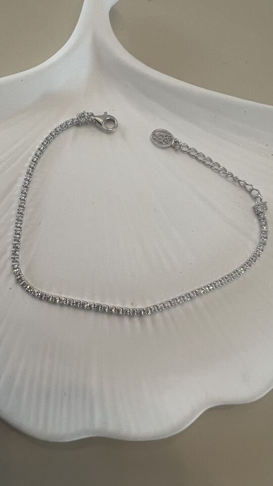 925 Ayar Gümüş Uzatmalı Su Yolu