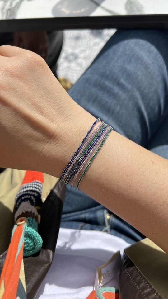 Zümrüt Yeşili Asansörlü Su Yolu Bileklik