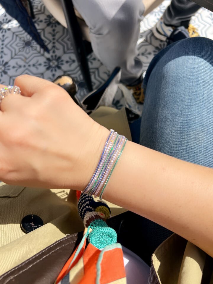 Mavi Asansörlü Su Yolu Bileklik