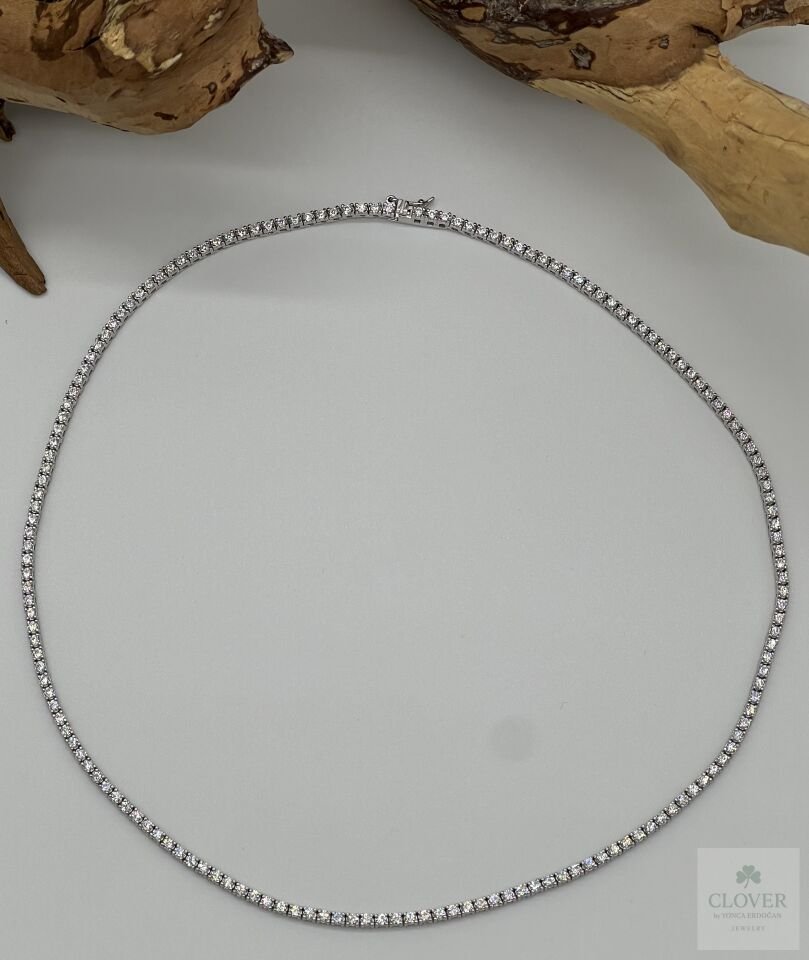 925 Ayar gümüş Su yolu Kolye