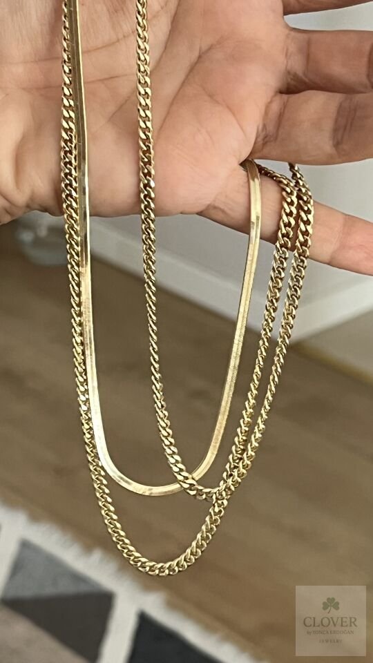 Xuping Altın Kaplama Zincir 50