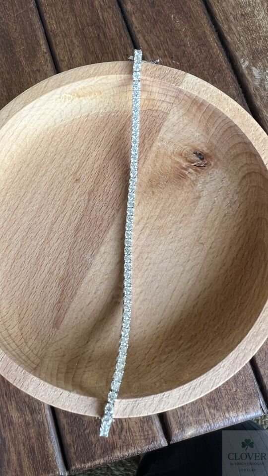 925 Ayar Gümüş 2,5 Mm Su Yolu Bileklik