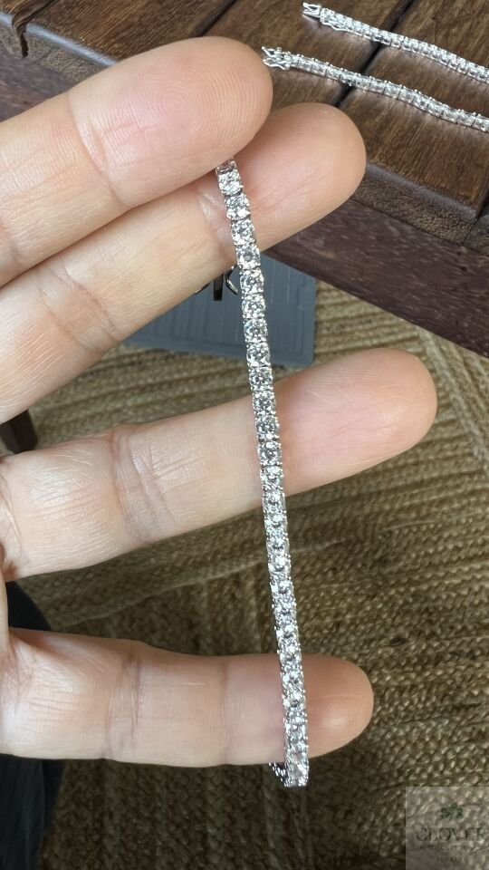 925 Ayar Gümüş 2,5 Mm Su Yolu Bileklik