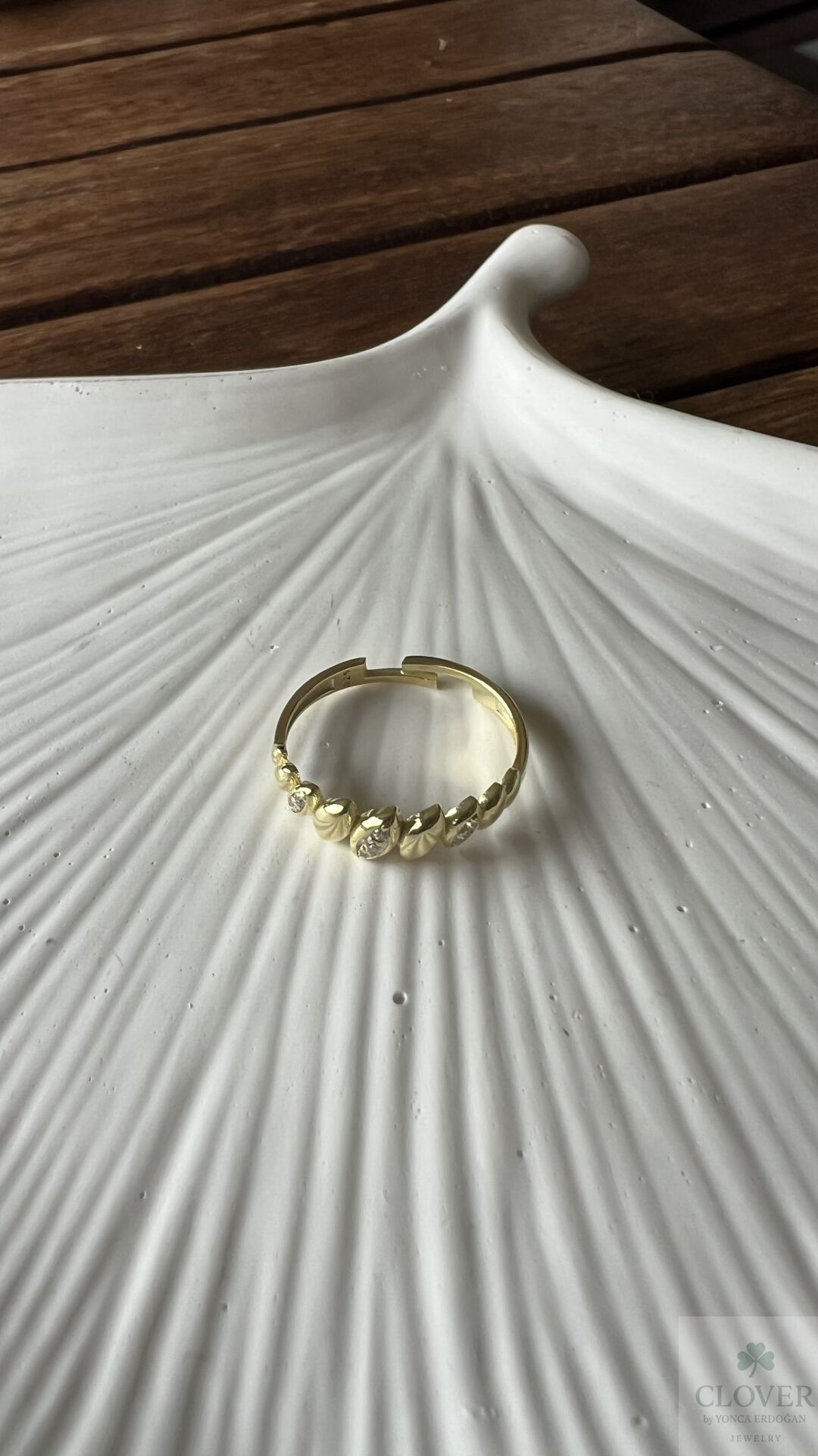 925 Ayar Gümüş Mekik Yüzük